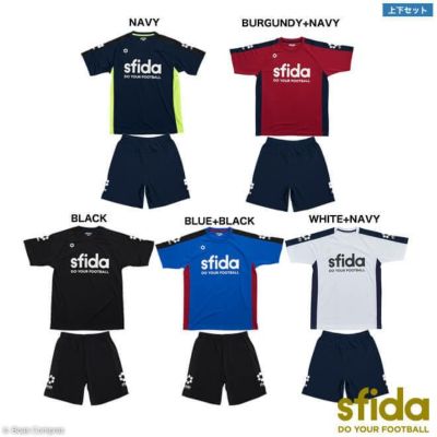 スフィーダ プラシャツ上下セット [sa-bp37--39 ベーシックプラクティスシャツ上下セット] sfida