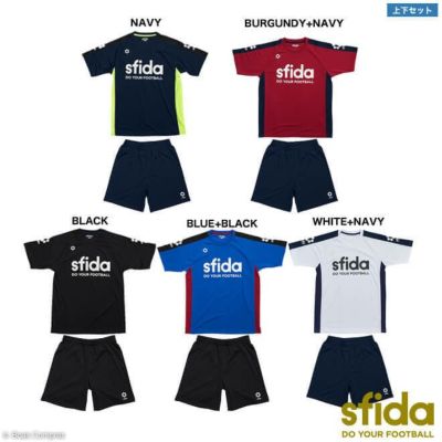 スフィーダ プラシャツ上下セット [sa-bp37--40 ベーシックプラクティスシャツ上下セット] sfida