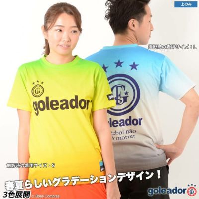 goleador ベーシックロゴジェットプリントTシャツ