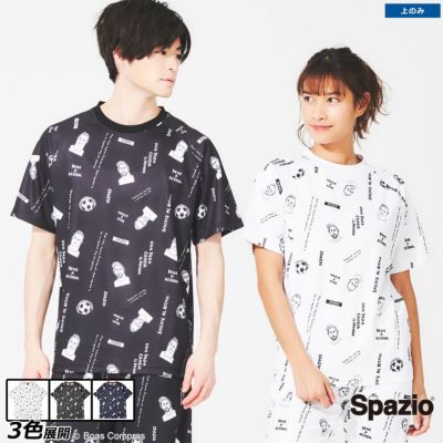 spazio ナノファインレジェンド総柄プラシャツ