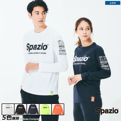 spazio Spazioロゴロングプラシャツ