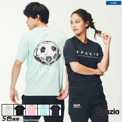 spazio サッカーボールヘッドフォンプラシャツ