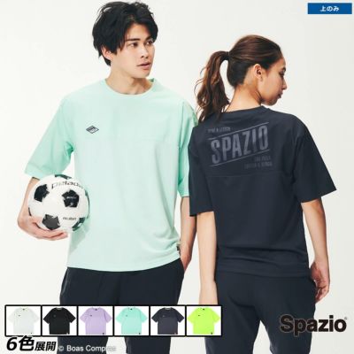 spazio ワッペン切り替えTシャツ(サッカー)