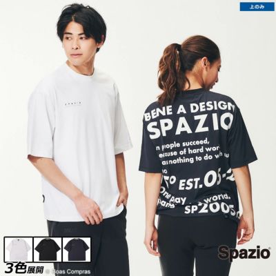 spazio ブロックロゴTシャツ