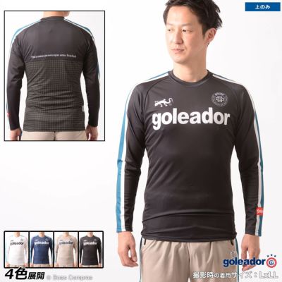 goleador 昇華袖ラインレイヤードインナーシャツ