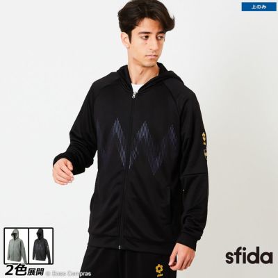 sfida Noiserスウェットフルジップフーディー