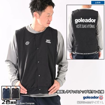 goleador gourdキルトドットボタンベスト