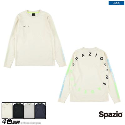 spazio バックサークルロゴロングプラシャツ