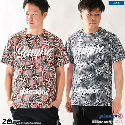 goleador geometric patternプラクティスシャツ