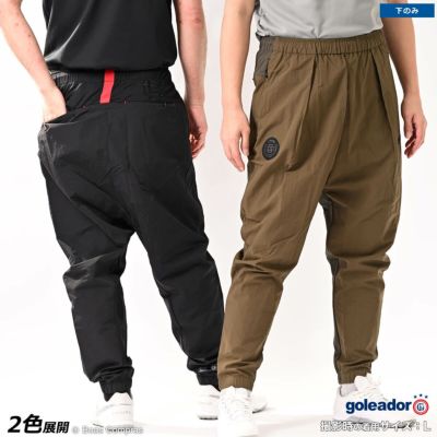 goleador ナイロンワッシャークールコンプレッション切替ズワーブピステパンツ