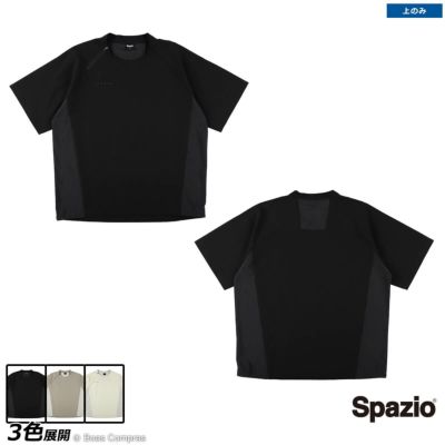 spazio ドットメッシュ切替半袖ピステ