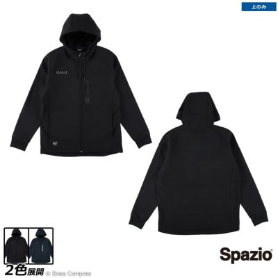 spazio 裏シャギーボンディングジップアップパーカー