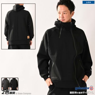 goleador ドライスウェットアシンメトリーZIPジャケット
