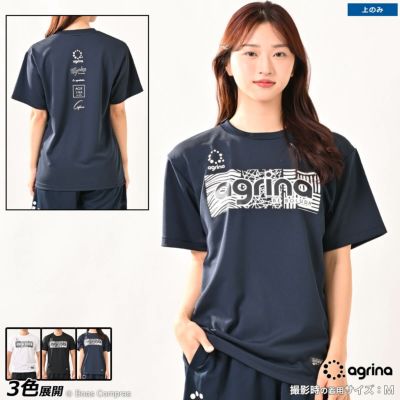 agrina トレスティポスグラフィックトレーニングシャツ
