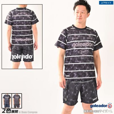 goleador Jogo De Treino Unevenness border プラシャツ上下セット