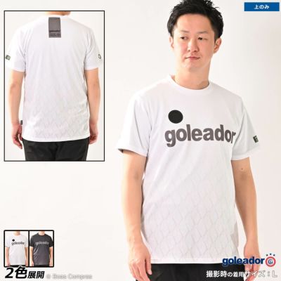goleador 昇華Leaf柄プリントプラクティスTシャツ
