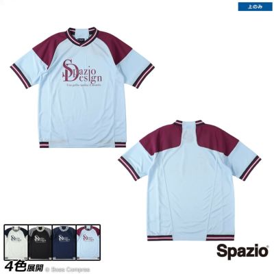 spazio ラインリブプラシャツ