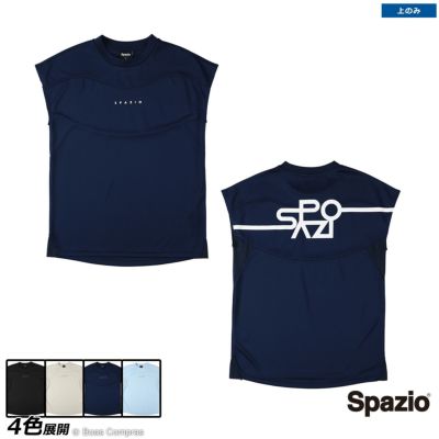 spazio カーブラインノースリーブ