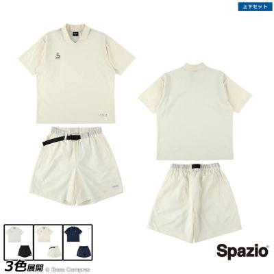 spazio スキッパーポロ上下セット